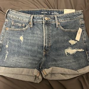 OG Straight Denim Shorts